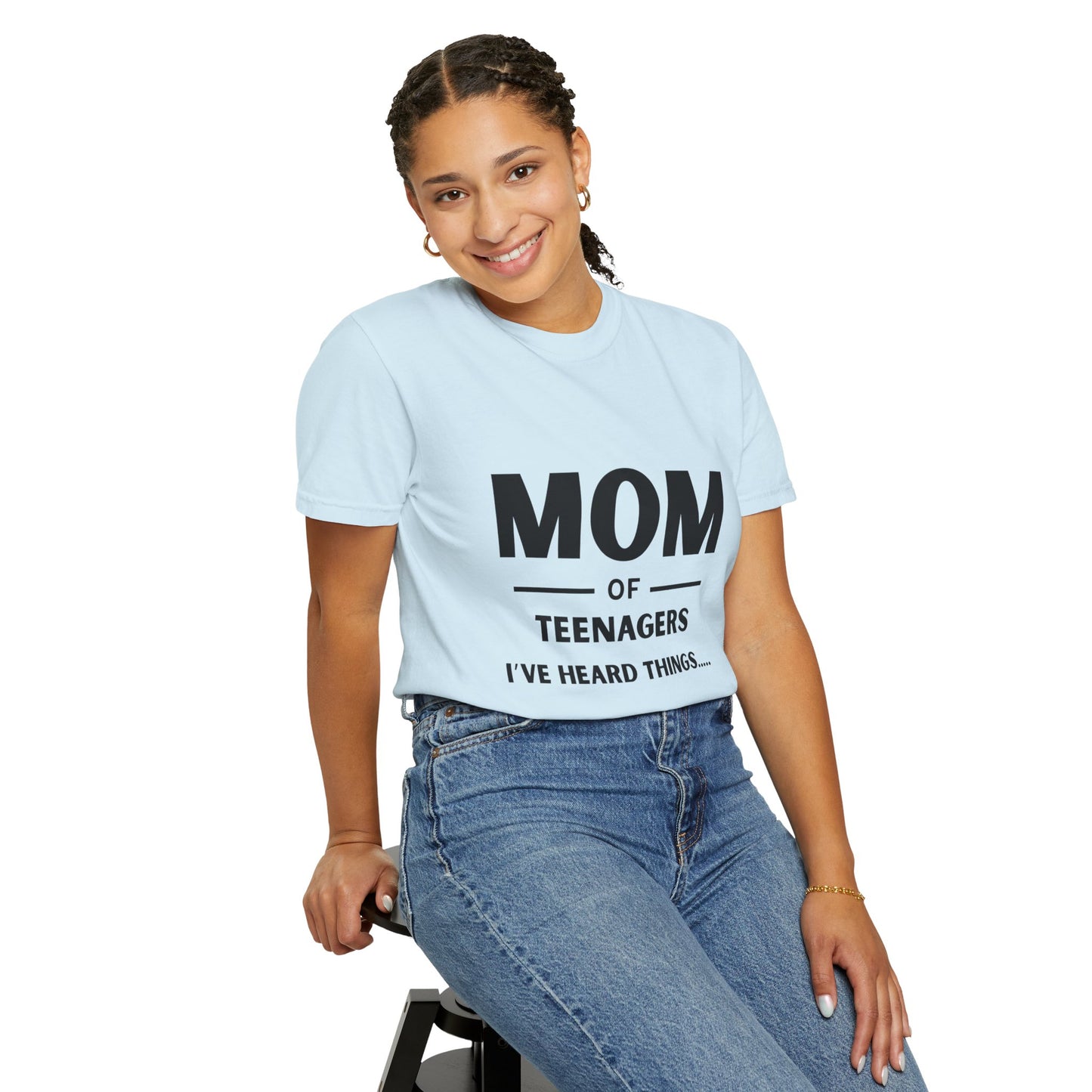 Teen Speak Translator: MOM Edition Tee (Chambray)